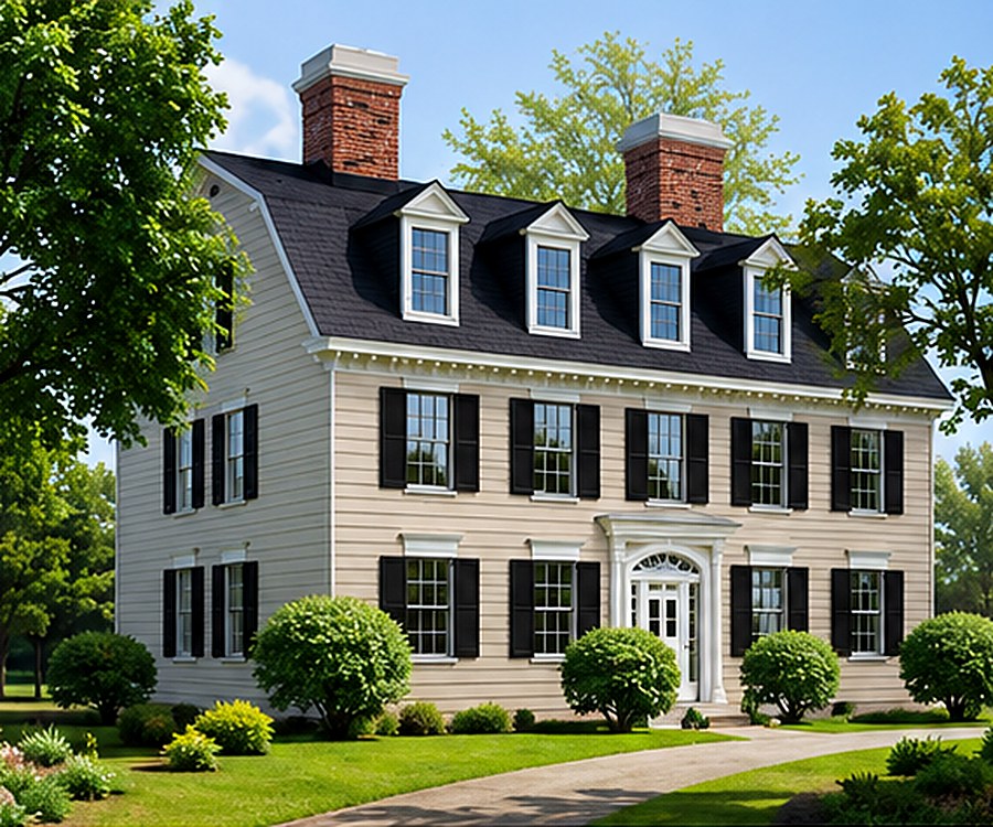 A three-or-more story residential home